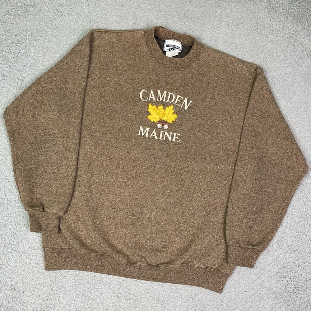 Champion Brown Sweatshirt - Camden Maine